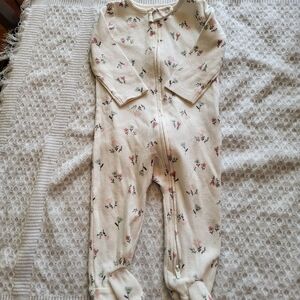 Carter flannel weave onsie